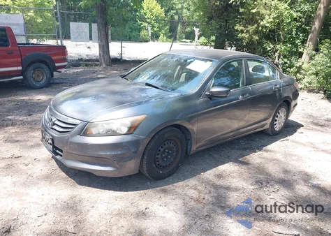 2012 Honda Accord 2.4 Lx из США, поврежденный, VIN 1HGCP2E34CA035678